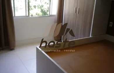 Imagem: A kitnet possui 1 Dormitório, 1 Banheiro, 1 Vaga na garagem