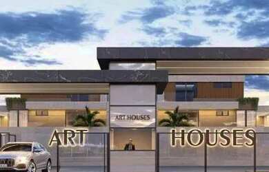 Imagem: A casa em condomínio possui 4 Dormitórios, 5 Banheiros, 3