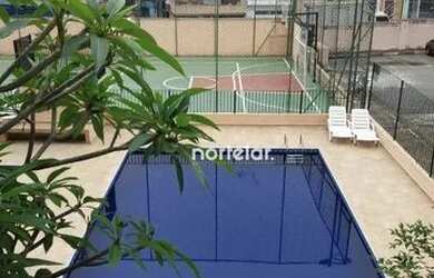 Imagem: O apartamento possui 2 Dormitórios, 1 Banheiro, 1 Vaga na garagem