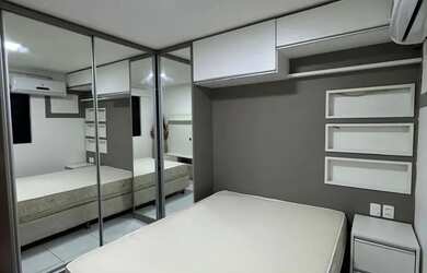 Imagem 3: Quarto e sala mobiliado perto do cesmac no farol