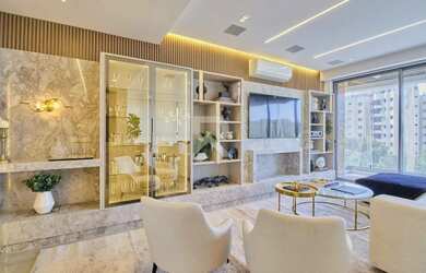 Imagem 4: Apartamento 3 Quartos, 3 Suítes, Aluguel, 153 m², Mobiliado - Água...