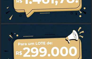 Imagem: O terreno possui 300m² de Área e está localizado em Nova