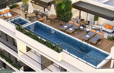 Imagem: O apartamento possui 2 Dormitórios, 2 Banheiros, 1 Vaga na