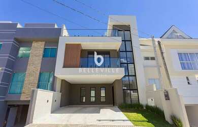 Imagem: A casa em condomínio possui 3 Dormitórios, 4 Banheiros, 2