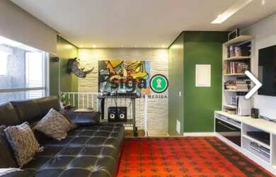 Imagem: O apartamento na cobertura possui 3 Dormitórios, 3 Banheiros