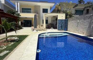 Imagem: A casa em condomínio possui 4 Dormitórios, 3 Banheiros, 2