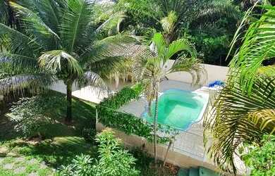 Imagem: A casa em condomínio possui 5 Dormitórios, 5 Banheiros, 4