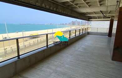 Imagem 2: Vista total para o Mar da Av Beira Mar Luxuoso e exclusivo 1 por andar