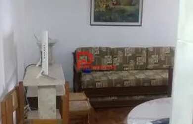 Imagem: A kitnet possui 1 Dormitório, 1 Banheiro, 1 Vaga na garagem