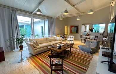 Imagem: O apartamento na cobertura possui 4 Dormitórios, 5 Banheiros