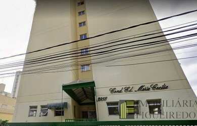 Imagem: O apartamento possui 1 Dormitório, 1 Banheiro, 1 Vaga na garagem