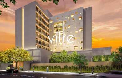 Imagem: O apartamento possui 1 Dormitório, 1 Banheiro, 1 Vaga na garagem