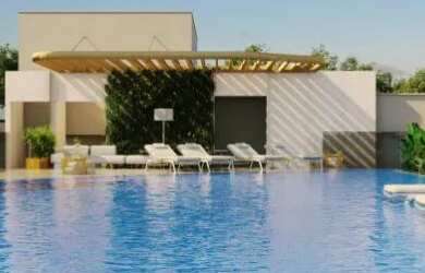 Imagem: O apartamento possui 1 Dormitório, 1 Banheiro, 1 Vaga na garagem