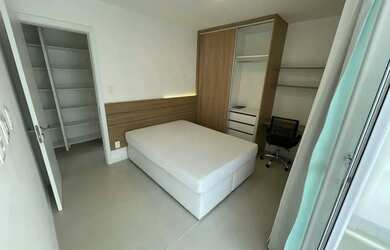 Imagem 10: LINDO QUARTO/ SALA VARANDA VISTA MAR TOTALMENTE MOBILIADO DUETTO BARRA...