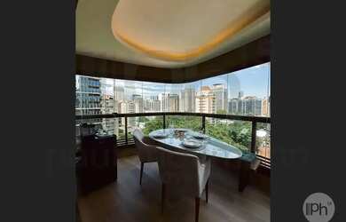 Imagem: O apartamento possui 1 Dormitório, 1 Banheiro, 2 Vagas na garagem