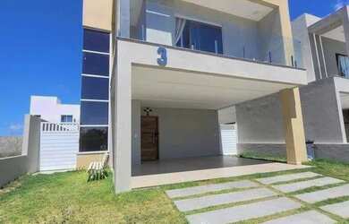 Imagem: A casa em condomínio possui 5 Dormitórios, 3 Banheiros, 2