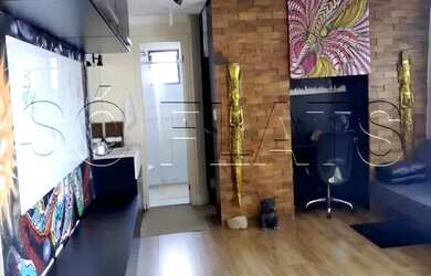 Imagem: O studio possui 1 Dormitório, 1 Banheiro, 1 Vaga na garagem