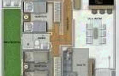 Imagem: A casa possui 3 Dormitórios, 3 Banheiros, 2 Vagas na garagem