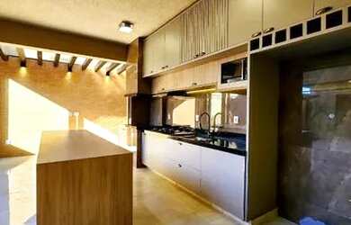 Imagem: A casa em condomínio possui 3 Dormitórios, 5 Banheiros, 2