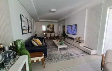 Imagem 2: Apartamento padrão EMBRAED na quadra do mar finamente mobiliado e decorado, para locação a