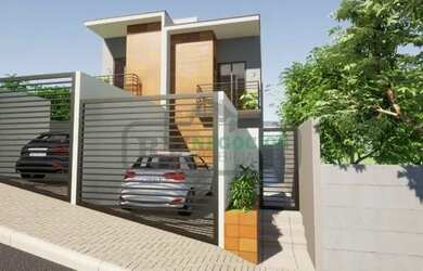 Imagem: A casa possui 2 Dormitórios, 3 Banheiros, 2 Vagas na garagem