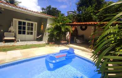 Imagem 2: Pipa. Casa reformada com Piscina a 350 metros da praia!