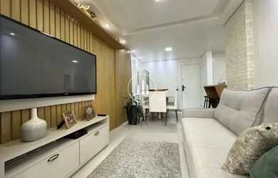 Imagem: O apartamento possui 2 Dormitórios, 2 Banheiros, 1 Vaga na