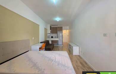 Imagem: O apartamento possui 1 Dormitório, 1 Banheiro, 30m² de Área