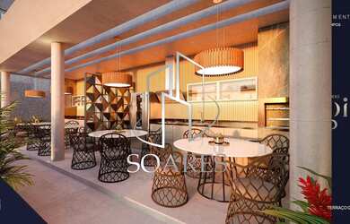 Imagem: O apartamento possui 3 Dormitórios, 5 Banheiros, 2 Vagas na