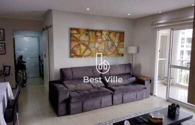 Imagem 3: Apartamento com 3 dormitórios para alugar, 110 m² por R$ 9.300,00/mês - Alphaville - Barue