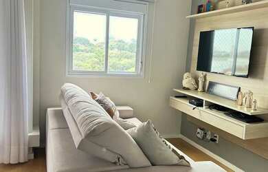 Imagem 5: Imóvel para venda tem 55 M2 com sala estendida, andar alto e vaga coberta