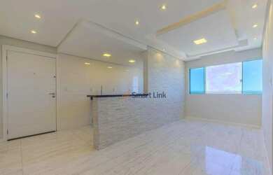 Imagem: O apartamento na cobertura possui 2 Dormitórios, 2 Banheiros