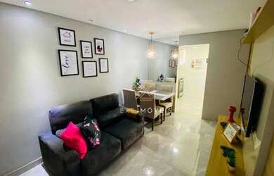 Imagem: O apartamento possui 2 Dormitórios, 2 Banheiros, 2 Vagas na