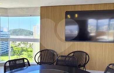 Imagem: O apartamento na cobertura possui 3 Dormitórios, 4 Banheiros