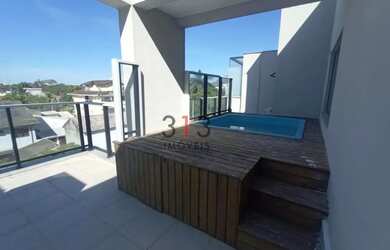 Imagem: O apartamento na cobertura possui 3 Dormitórios, 1 Banheiro