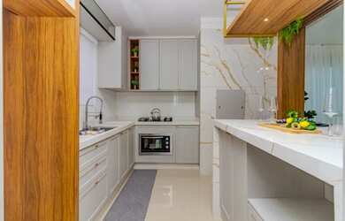 Imagem 8: SUPER LUXO, MOBILIADO, DECORADO E EQUIPADO PRA VC... 3 dorm (1 suíte + 2 demis) 3 bwc e 2