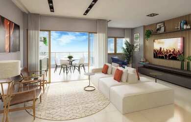 Imagem: O apartamento possui 3 Dormitórios, 3 Banheiros, 2 Vagas na