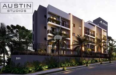 Imagem: O apartamento possui 1 Dormitório, 1 Banheiro, 33m² de Área