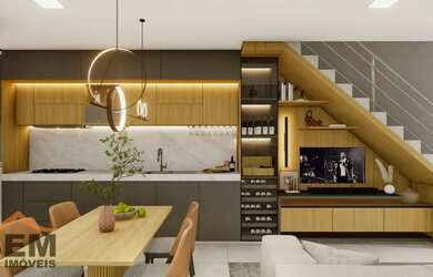 Imagem: A casa possui 2 Dormitórios, 1 Banheiro, 1 Vaga na garagem