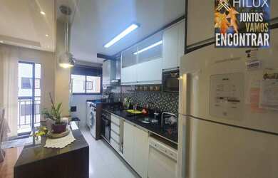 Imagem: O apartamento possui 3 Dormitórios, 2 Banheiros, 2 Vagas na