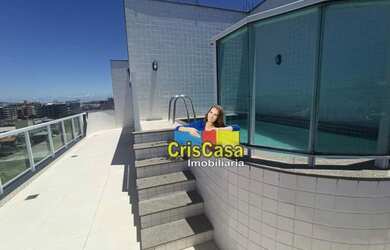 Imagem: O apartamento na cobertura possui 4 Dormitórios, 5 Banheiros