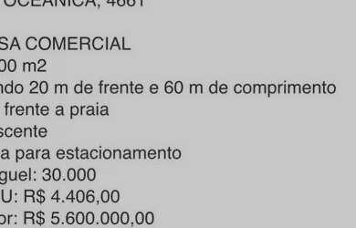 Imagem 10: Casa na Orla de Armação em frente à praia 1.200m2 de área