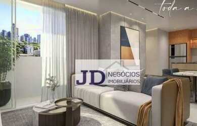 Imagem: O apartamento possui 2 Dormitórios, 2 Banheiros, 2 Vagas na