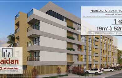 Imagem: O apartamento possui 1 Dormitório, 1 Banheiro e 28m² de Área