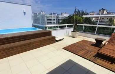 Imagem: O apartamento na cobertura possui 4 Dormitórios, 3 Banheiros