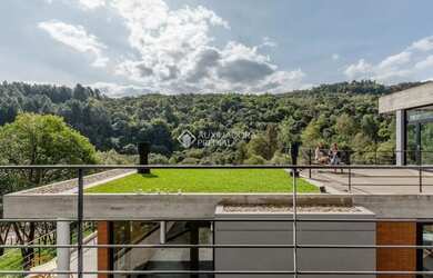 Imagem 9: Casa em condomínio. Churrasqueira, Imóvel mobiliado, VarandaeLareira