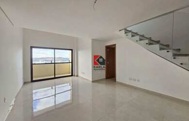 Imagem: O apartamento na cobertura possui 3 Dormitórios, 4 Banheiros