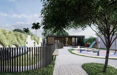 Imagem 7: Apto 3 dorm 2 vagas com AMPLO espaço externo 150m estádio do tigre em Criciúma no centro