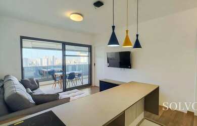 Imagem: O apartamento possui 1 Dormitório, 1 Banheiro, 52m² de Área