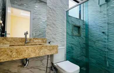 Imagem 8: Casa Nova no Passaredo com 3 Suítes + Salão de Festas e 4 Vagas Alto Padrão!